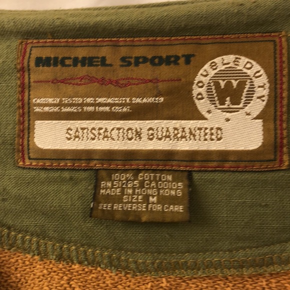 EUC Sweatshirt jacket size medium. Michel Sport - Picture 2 of 2